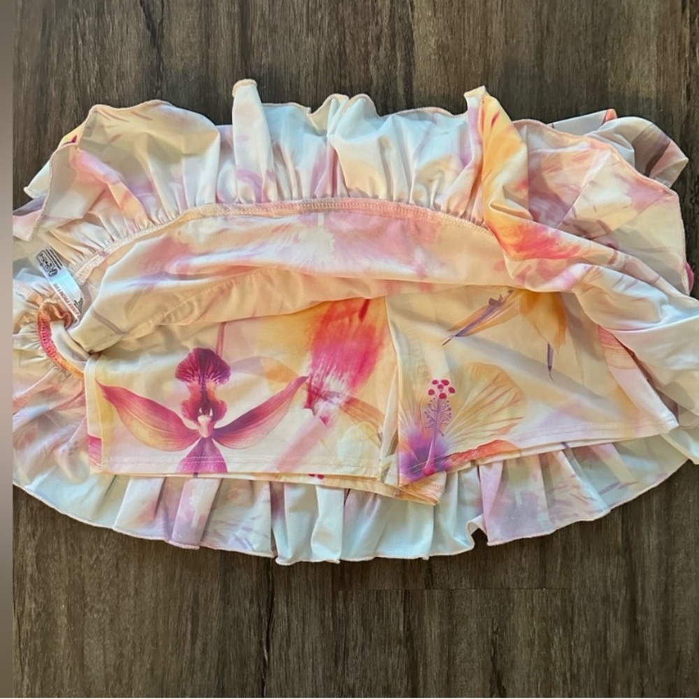 Urban Outfitters Ruffle Trim Floral Skort NWT - Picture 7 of 7